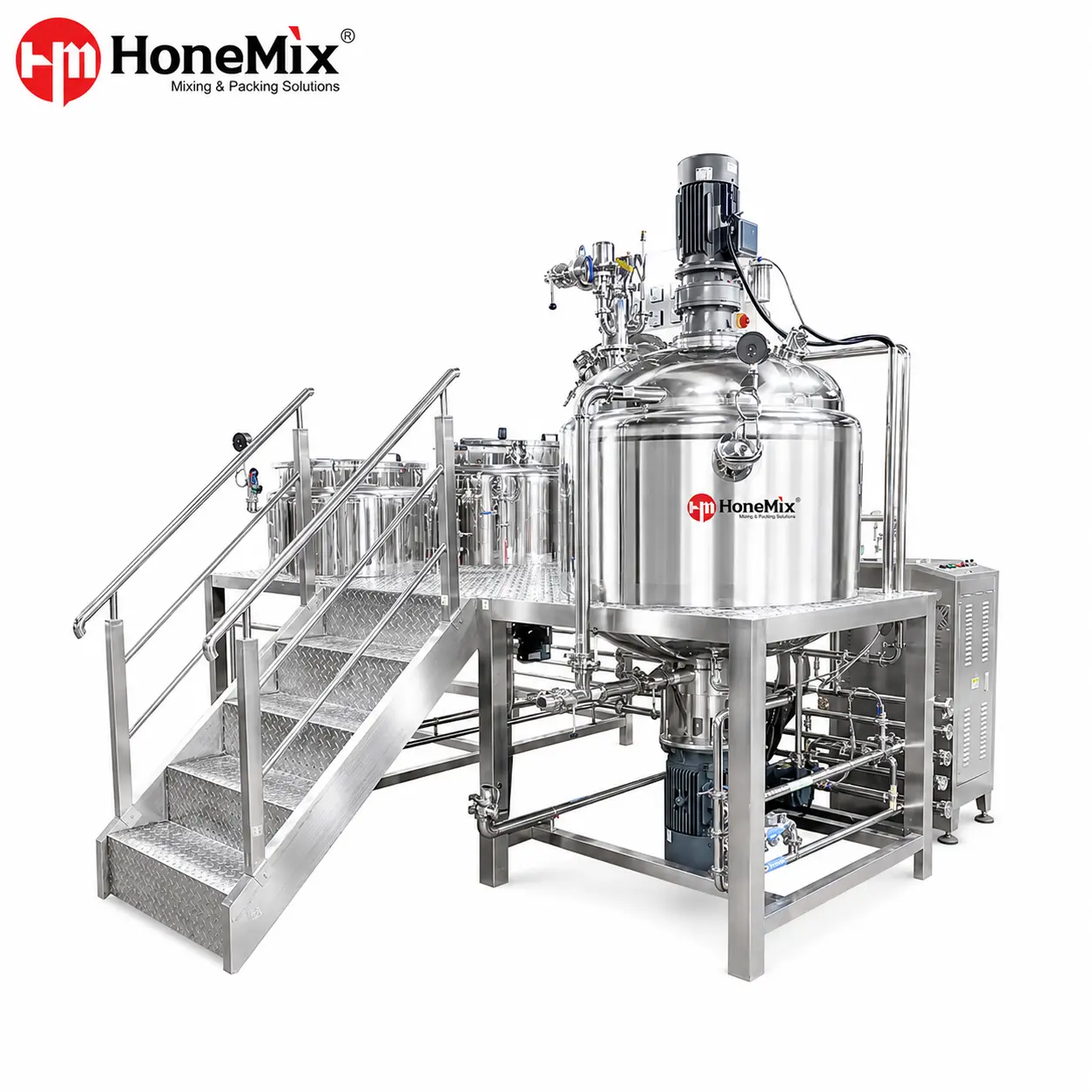 2000L vacuum emulsifying mixer 2000L vacuum emulsifying mixer