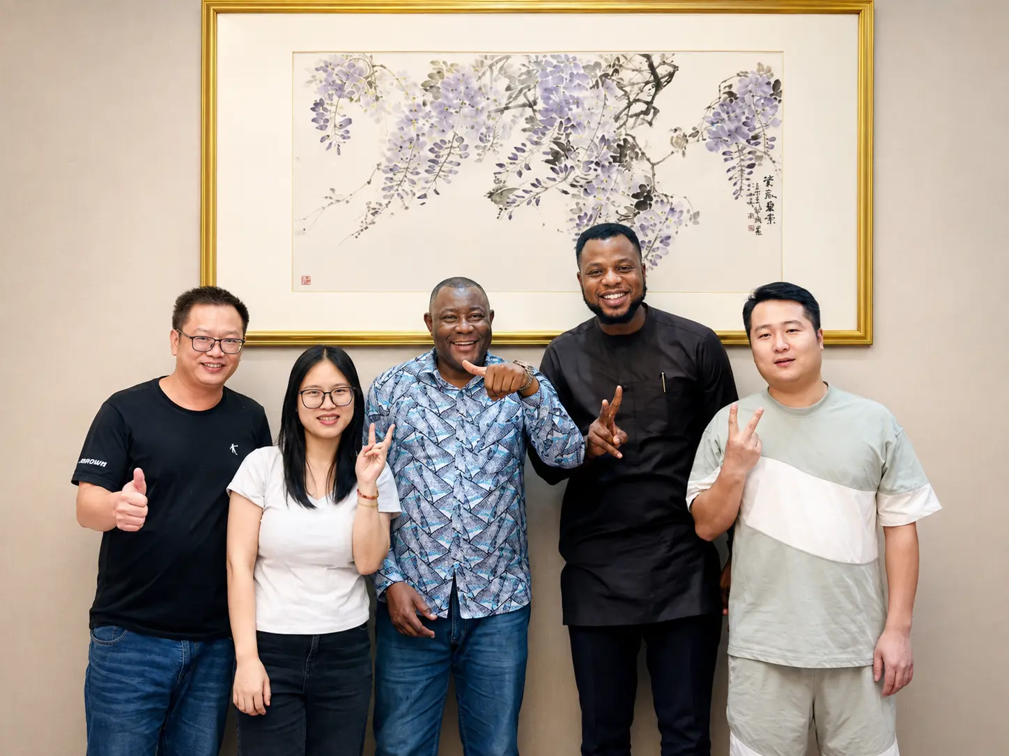 Nigeria-Toothpaste-Production-Customer-Visit-To-HONEMIX-Factory