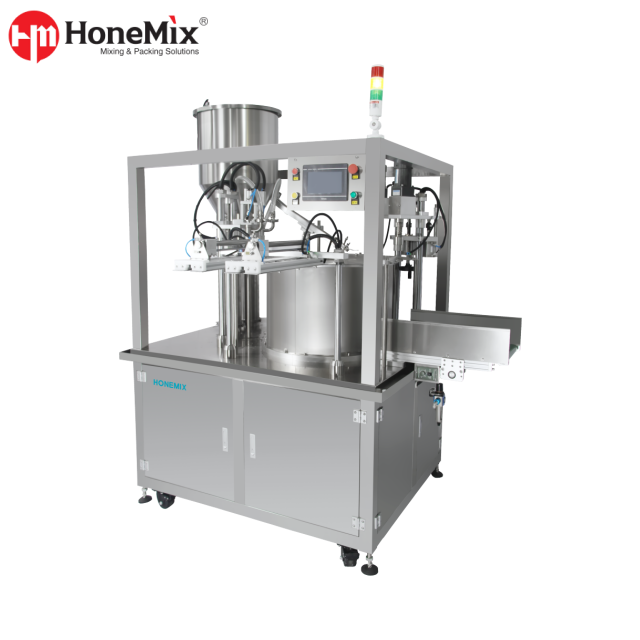 Spout-Pouch-Filling-Capping-Machine